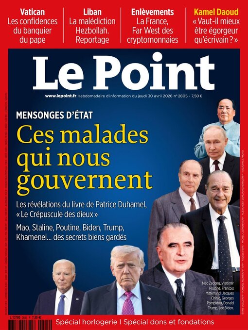 Cover image for Le Point